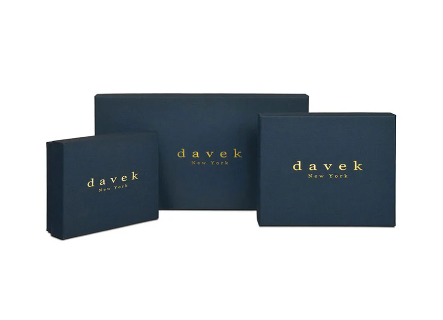 DAVEK SLIM FOLD with mini pen & pull tab - BLACK - Image 8