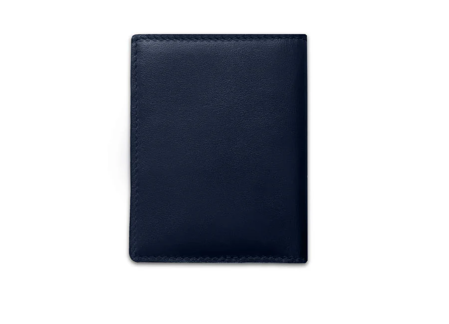 DAVEK SLIM FOLD with mini pen & pull tab - NAVY - Image 4