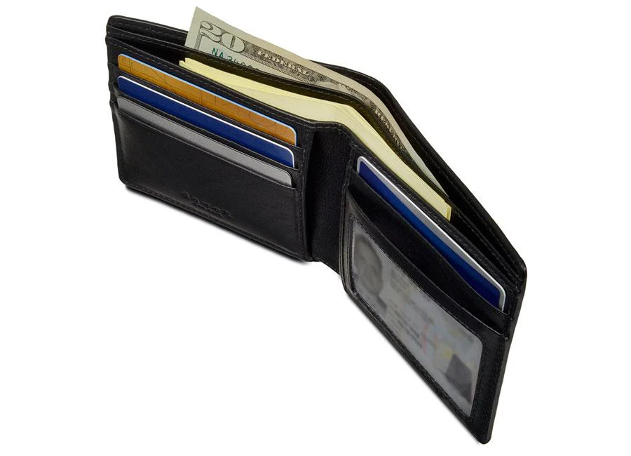 CLASSIC BILLFOLD - BLACK<br> Fits Everything - Image 4